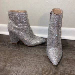 Steve Madden NOLA Rhinestone Booties